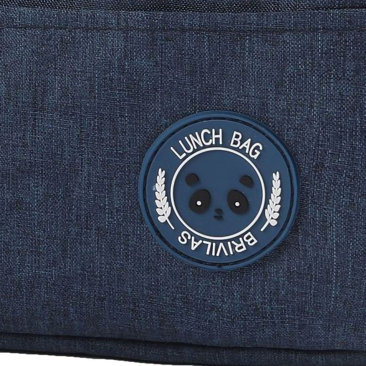 Lunch Bag High Capacity Reusable Tote Heat Preservation Dinner Insulation Hangbag Dark Blue