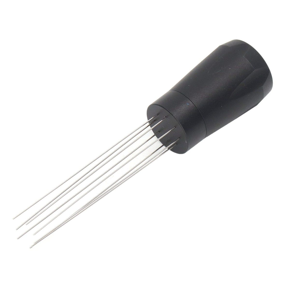 Coffee Distribution Needle Stainless Steel Firm Practical Safe Hand Tampers Stirring Tool for Home Black