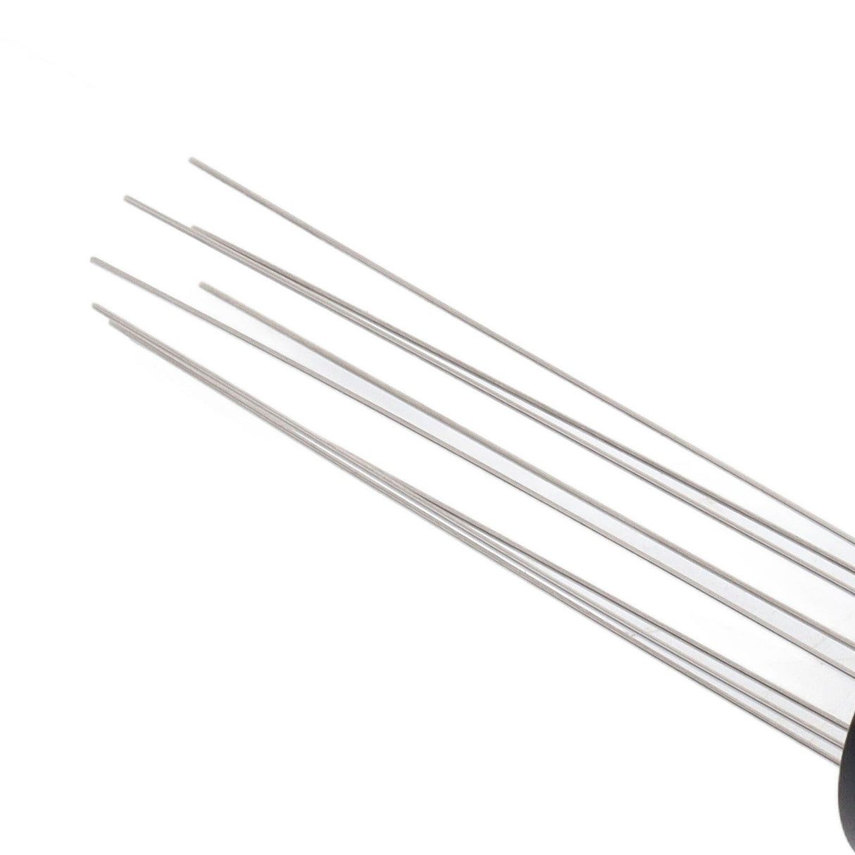 Coffee Distribution Needle Stainless Steel Firm Practical Safe Hand Tampers Stirring Tool for Home Black