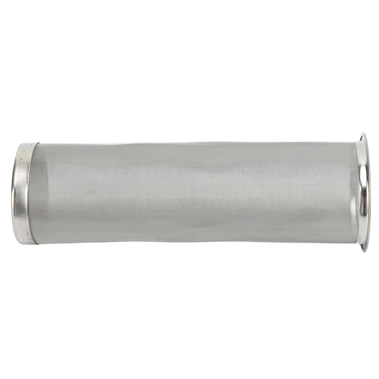 Cold Brew Coffee Filter Stainless Steel Reusable Wide Mouth Mesh Cylindrical Filter with White Gasket for Tea 8x21cm/3.15x8.27in