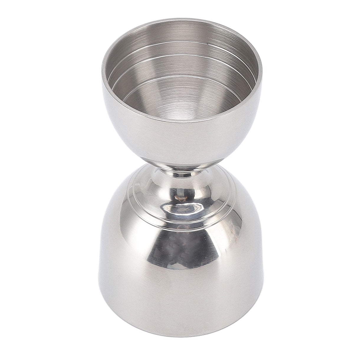 Cocktail Jigger 30/60ml Stainless Steel Durable High Accuracy Wide Opening Shot Measure Jigger for Cocktail Liquor 30/60ml Classic Silver