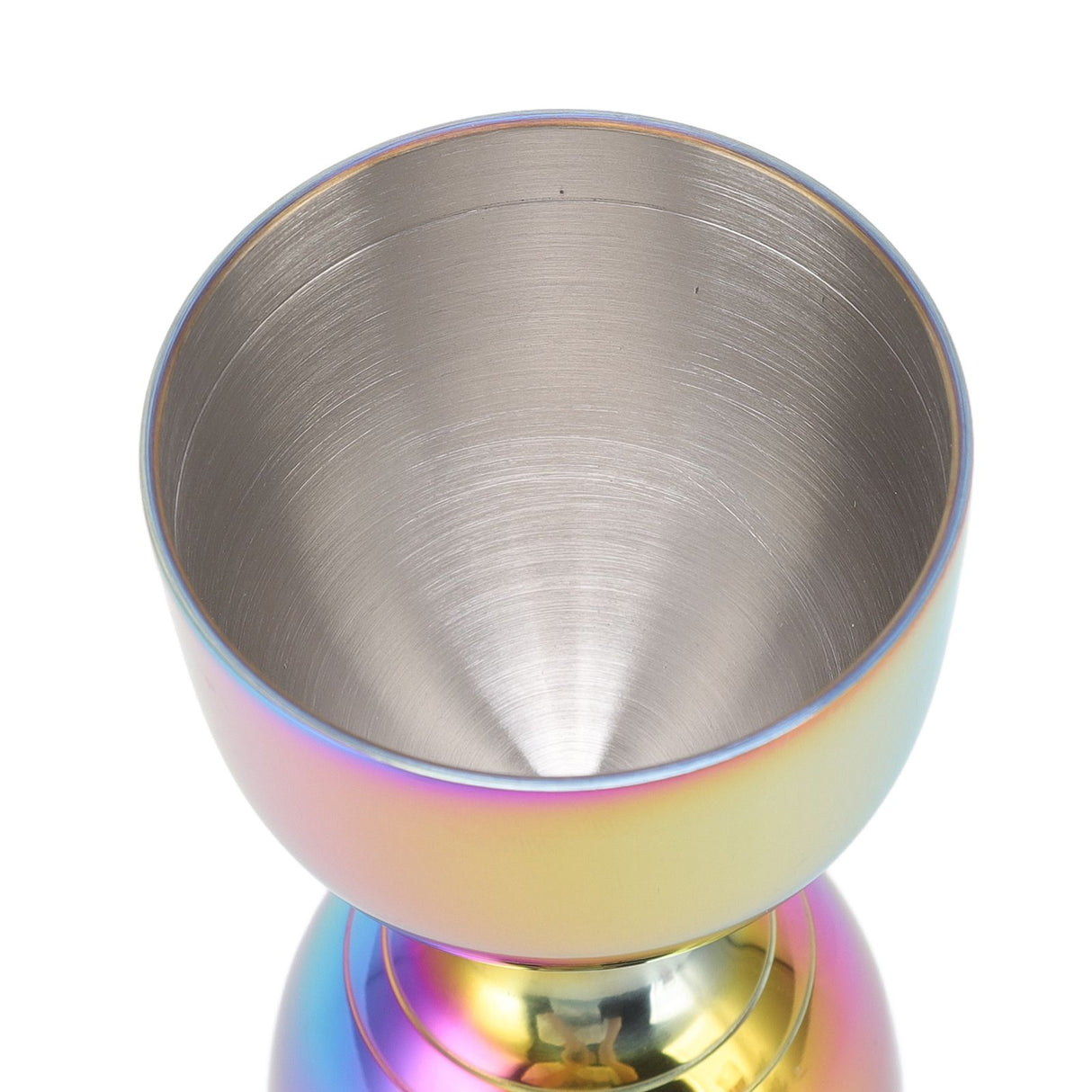 Cocktail Jigger 30/60ml Stainless Steel Durable High Accuracy Wide Opening Shot Measure Jigger for Cocktail Liquor 30/60ml Colorful