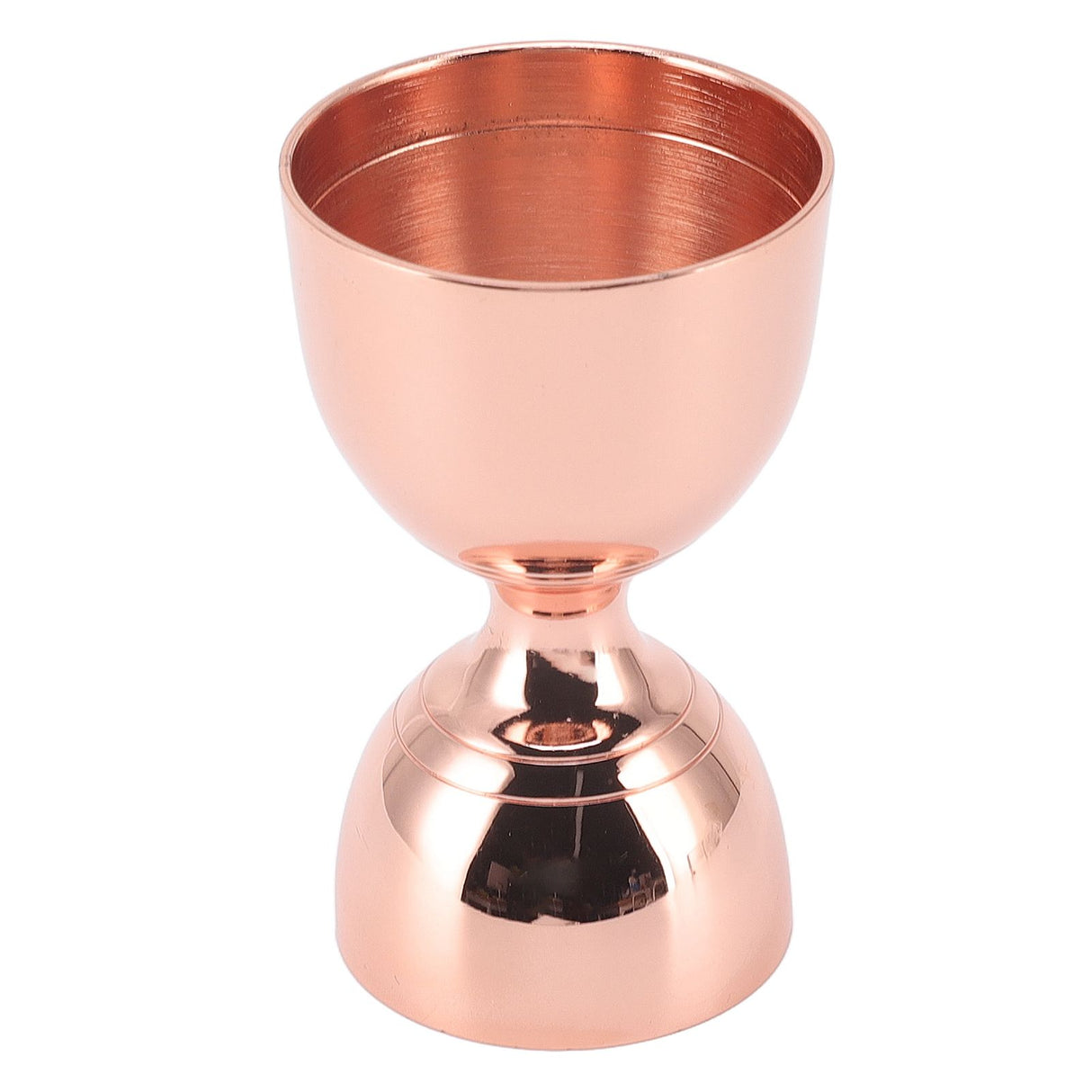 Cocktail Jigger 30/60ml Stainless Steel Durable High Accuracy Wide Opening Shot Measure Jigger for Cocktail Liquor 30/60ml Rose Gold