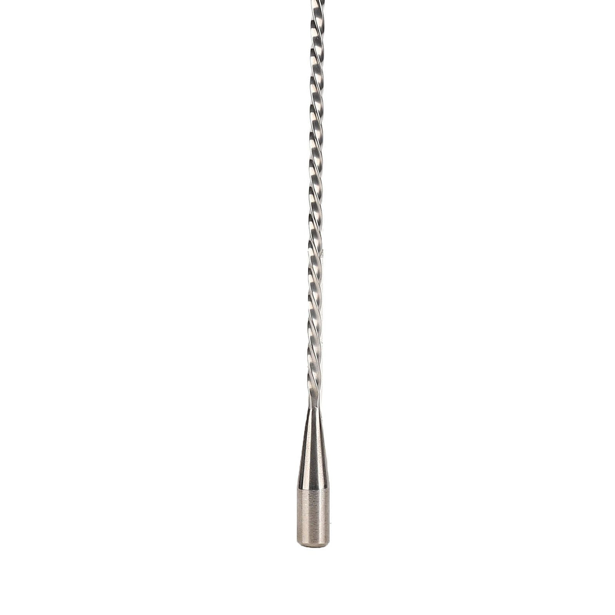 Cocktail Drink Swizzle Stick Fine Thread Stainless Steel Drink Stirrers with Long Handle for Home Bar Restaurant