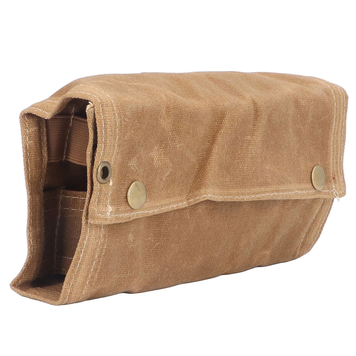 Spice Bottle Bag Foldable Portable Canvas Outdoor Seasoning Jar Holder for Camping Barbecue Picnic Khaki