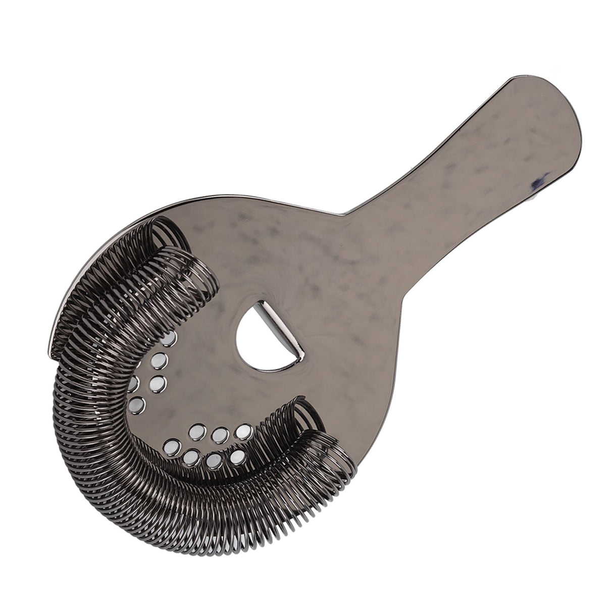 Cocktail Strainer Fine Filter Rust Proof Stainless Steel Portable Professional Bar Strainer for Home Party Bars Black