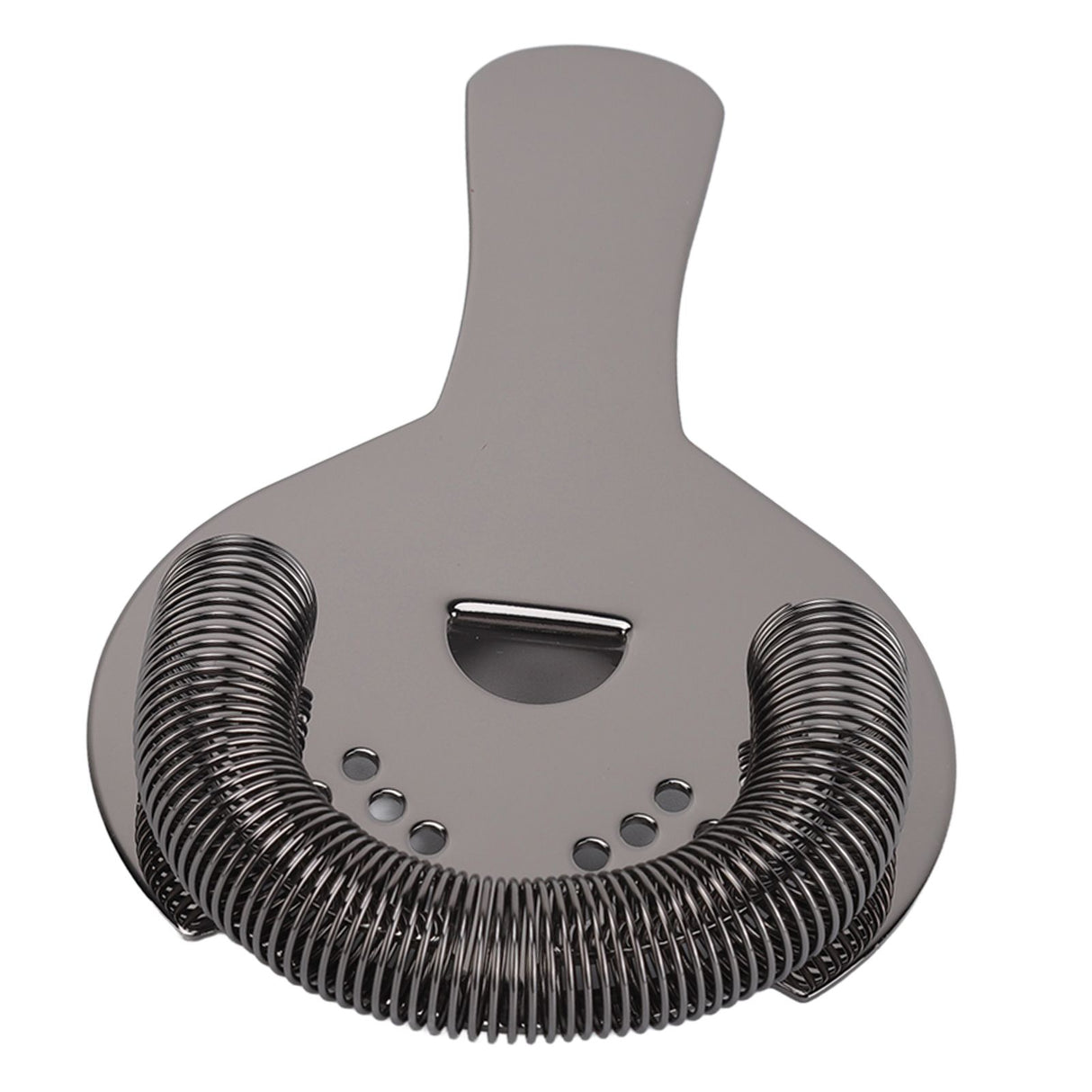 Cocktail Strainer Fine Filter Rust Proof Stainless Steel Portable Professional Bar Strainer for Home Party Bars Black
