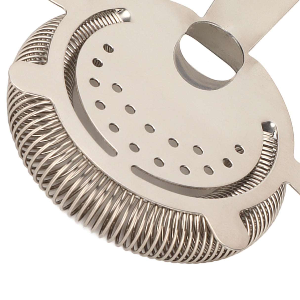 Stainless Steel Bar Strainer Multifunctional Cocktail Strainer Kitchen Household Wine Filter Colander