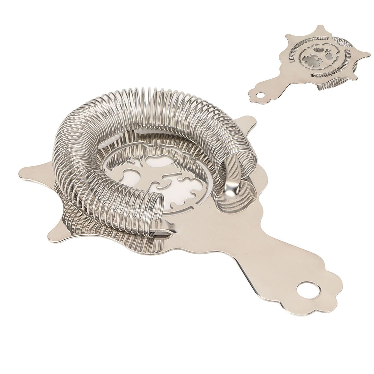 Cocktail Strainer Stainless Steel Bar Cocktail Strainer Filter Multifunctional Bartender Ice Filter