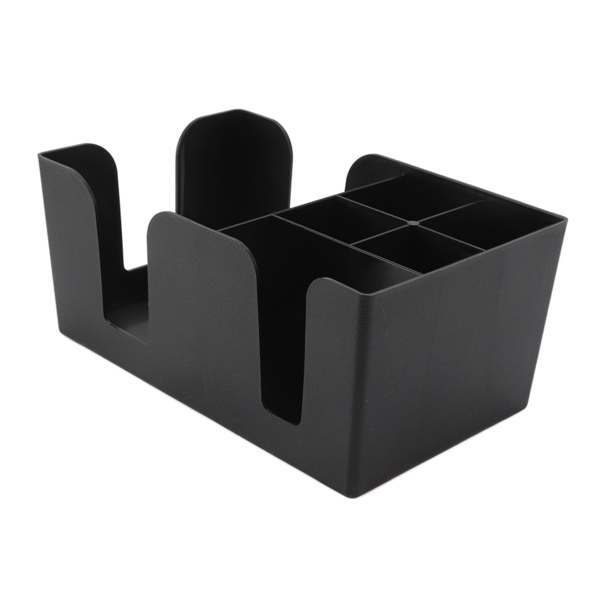 Coffee Station Organizer Multifunction Classification ABS Upright Coffee Condiment Organizer with 6 Compartments