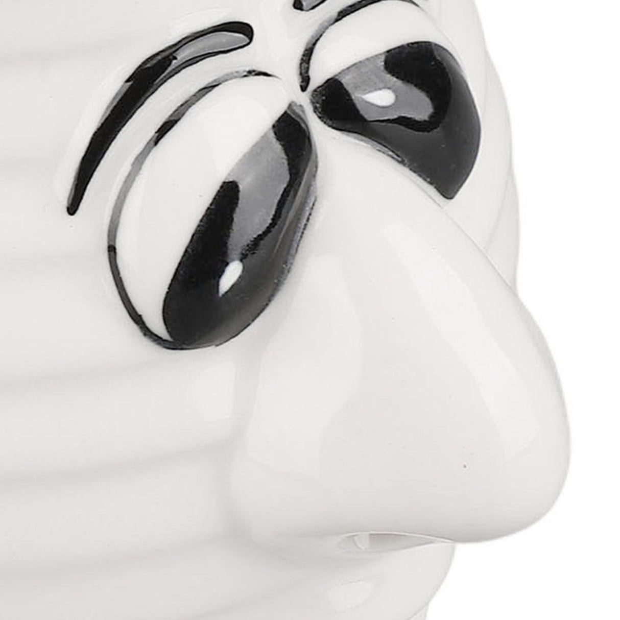 Egg Separator Funny Snot Nose Easy Operation Durable Ceramic Time Saving Egg White Separator for Egg Kitchen