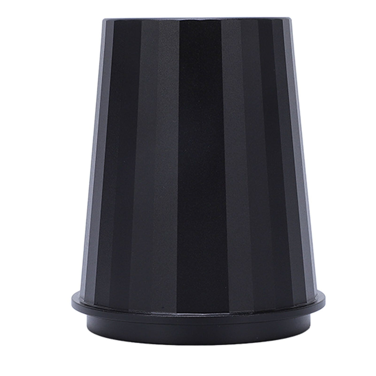 51mm Coffee Dosing Cup Aviation Aluminum Alloy Cup Powder Feeder for Coffee Maker Bean Grinder Kitchen Black