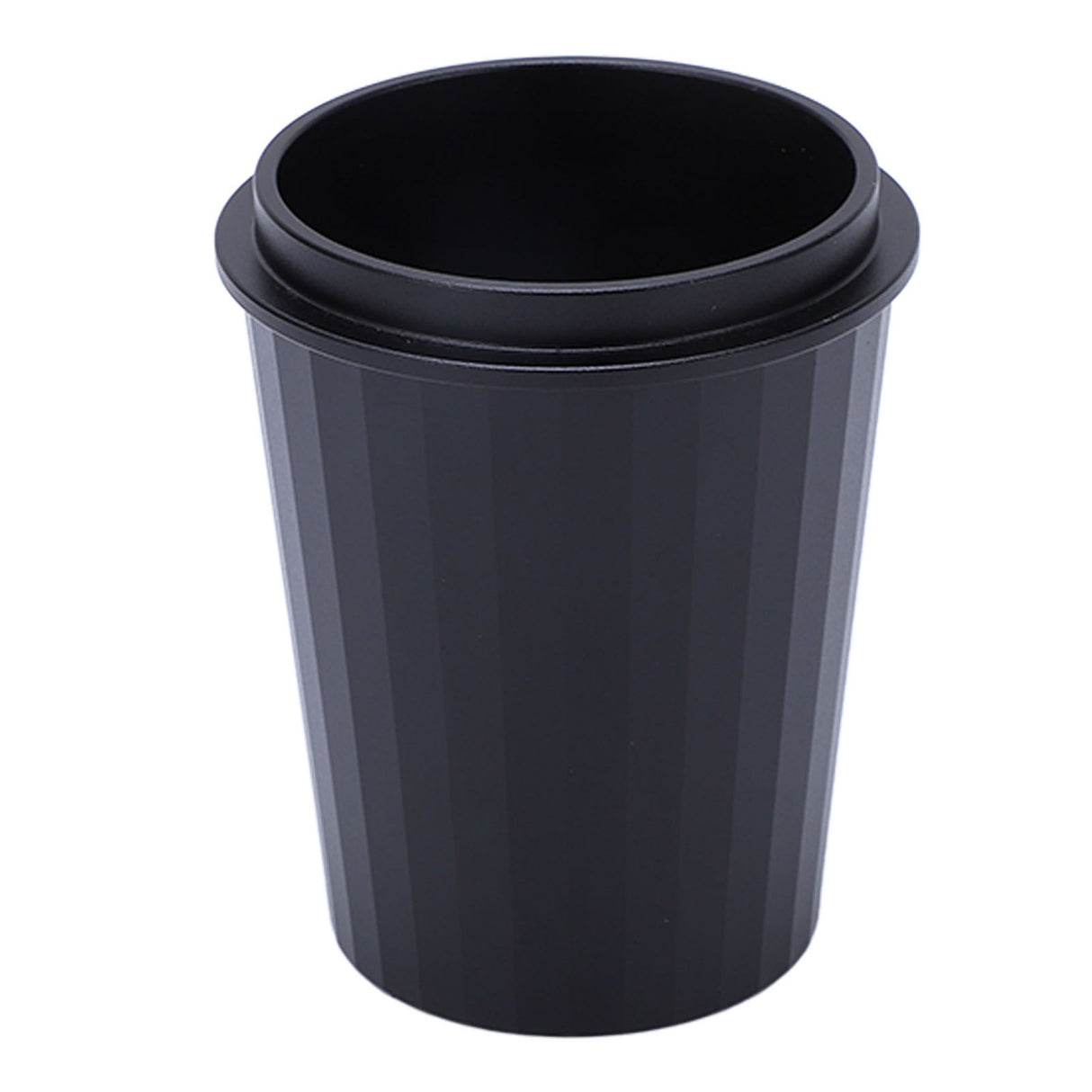 51mm Coffee Dosing Cup Aviation Aluminum Alloy Cup Powder Feeder for Coffee Maker Bean Grinder Kitchen Black