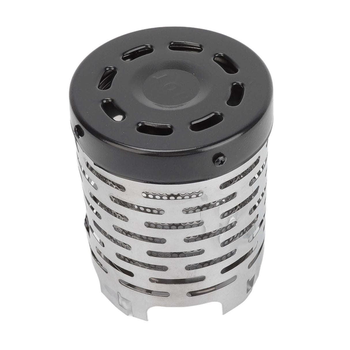 Camping Heating Stove Cover Stainless Steel High Temperature Resistant Camping Mini Heater Tent Heating Cover