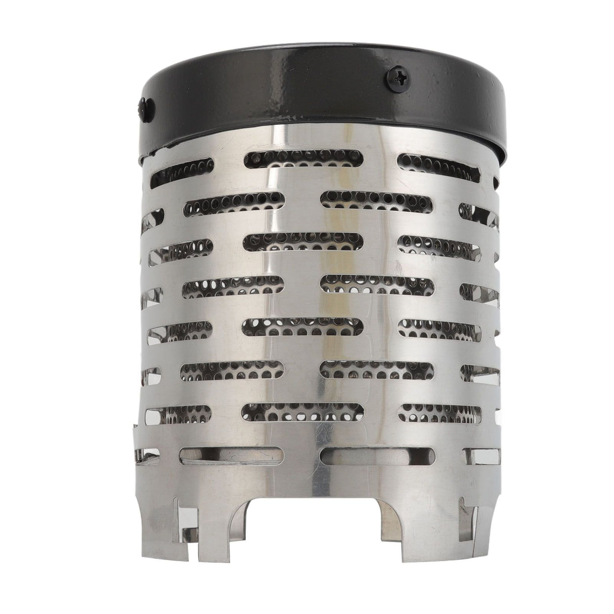 Camping Heating Stove Cover Stainless Steel High Temperature Resistant Camping Mini Heater Tent Heating Cover