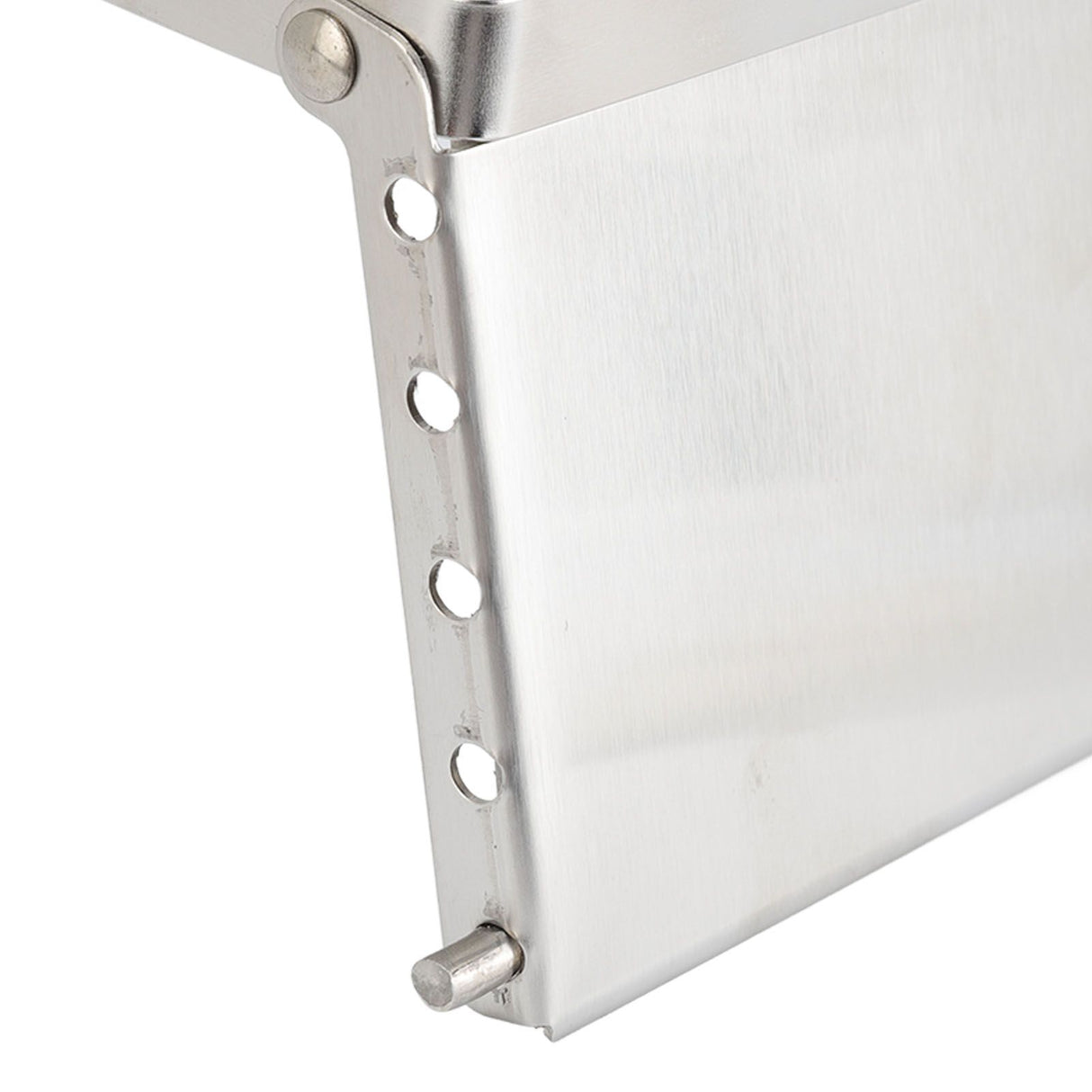Stove Stand Rack Stainless Steel Silver Foldable Multifunctional Portable Picnic Pot Bracket for Camping Traveling