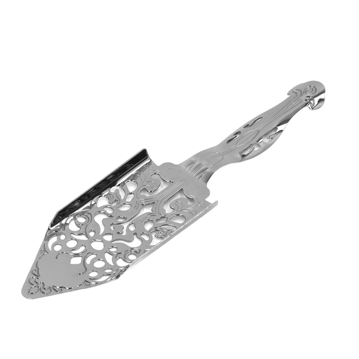 Absinthe Filter Spoon Stainless Steel Hollow Wormwood Cocktail Spoon Sugar Cube Filte Spoon for Bartending Silver