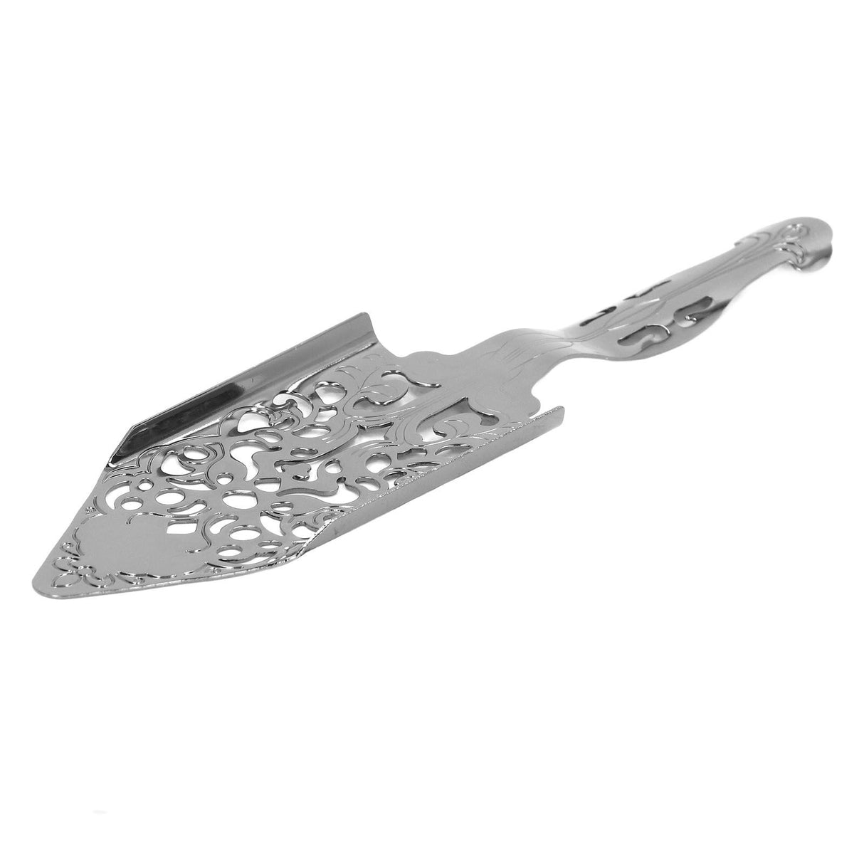 Absinthe Filter Spoon Stainless Steel Hollow Wormwood Cocktail Spoon Sugar Cube Filte Spoon for Bartending Silver
