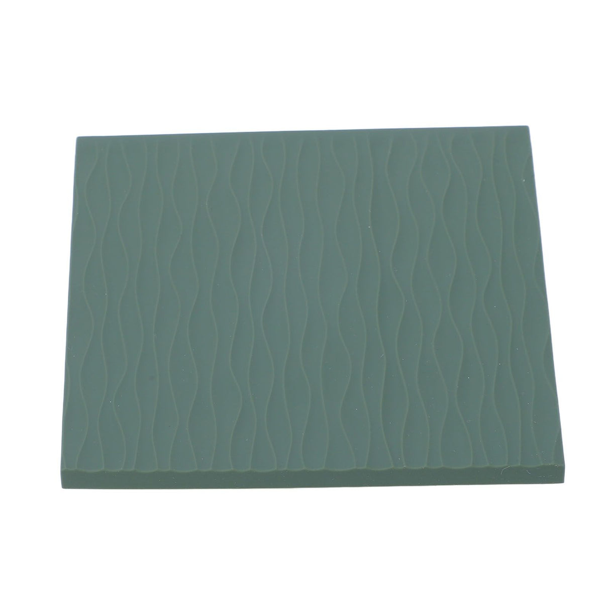 Anti Slip Coffee Tamping Mat Food Grade Silicone Tamper Mat for Home Kitchen Bar Coffee Shop Green