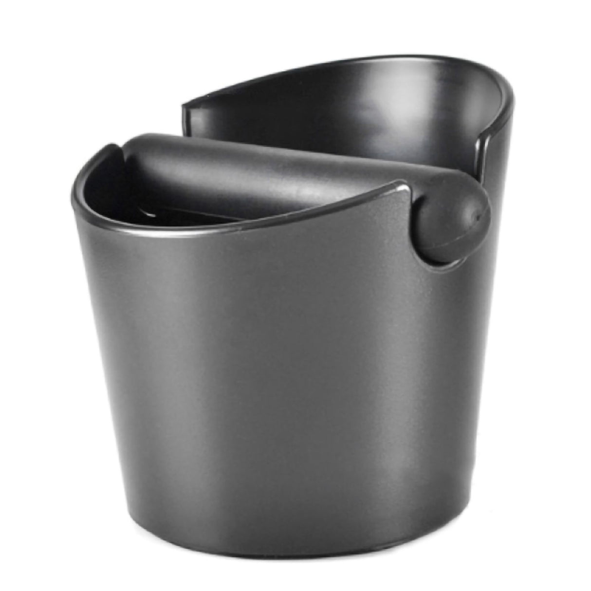 Coffee Knocking Grounds Box ABS Coffee Dump Bin Coffee Ground Knock Container for Home Restaurant 16.3x15x13cm