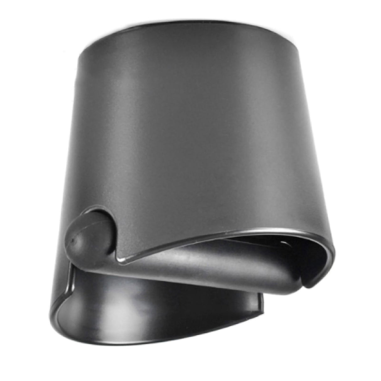 Coffee Knocking Grounds Box ABS Coffee Dump Bin Coffee Ground Knock Container for Home Restaurant 16.3x15x13cm