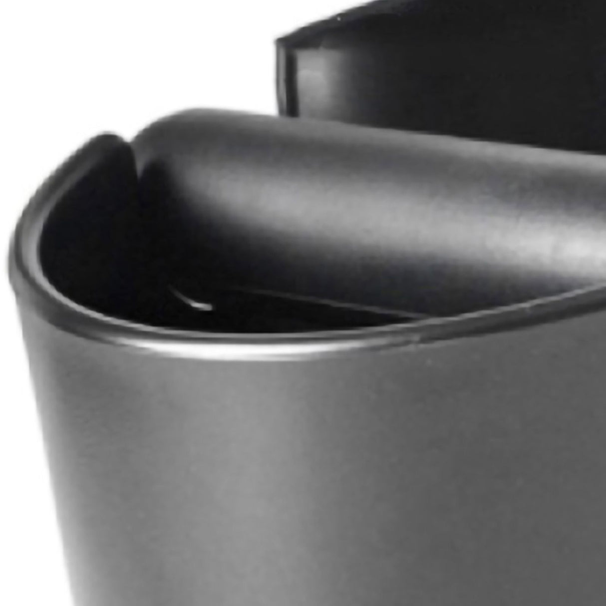 Coffee Knocking Grounds Box ABS Coffee Dump Bin Coffee Ground Knock Container for Home Restaurant 16.3x15x13cm