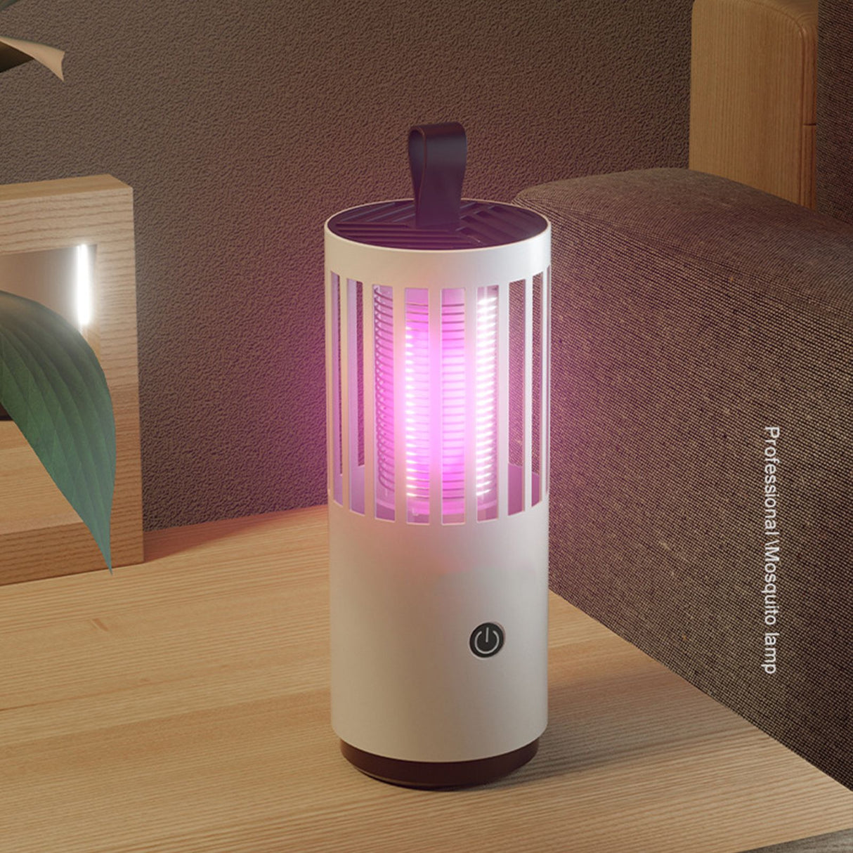 Mosquito Killing Lamp Electric Shock Strong Suction USB Rechargeable Mosquito Trap Lamp Zapping Light for Indoor Outdoor Rechargeable (Electric Shock and Strong Suction to Kill Mosquitoes) USB