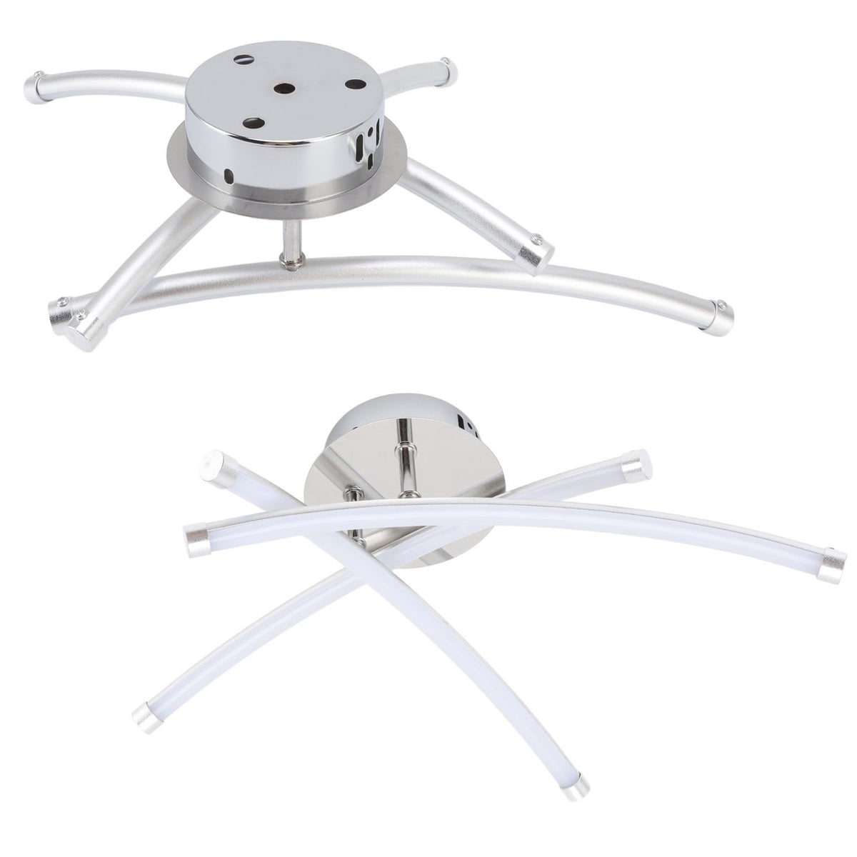 Linear Ceiling Light Trident Arc LED Linear Light 2500LM High Brightness Modern Ceiling Light for Office AC85‑265V