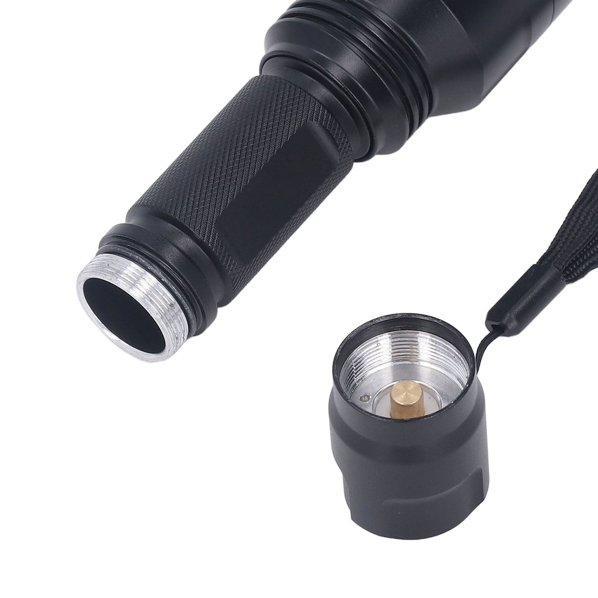 LED IR Flashlight Adjustable Focus Infrared Night Vision Light Dimmable for Hunting 850nm 940nm