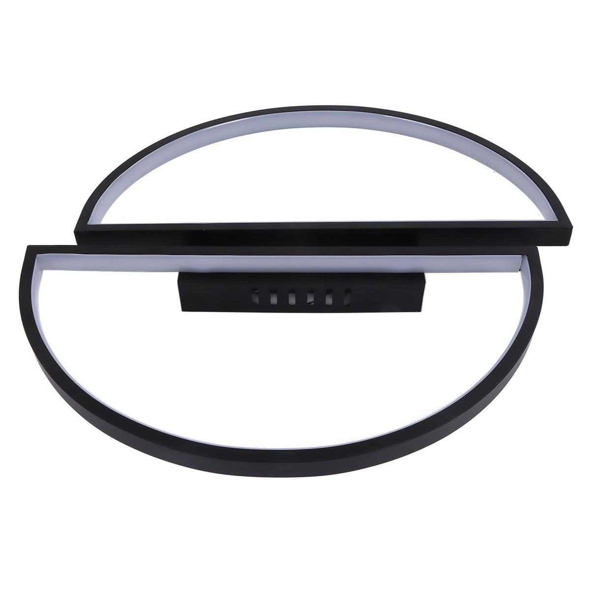 Semicircle Ceiling Light Semicircle Design Simple Style Warm Light Durable Metal LED Ceiling Light for Bedroom Kitchen
