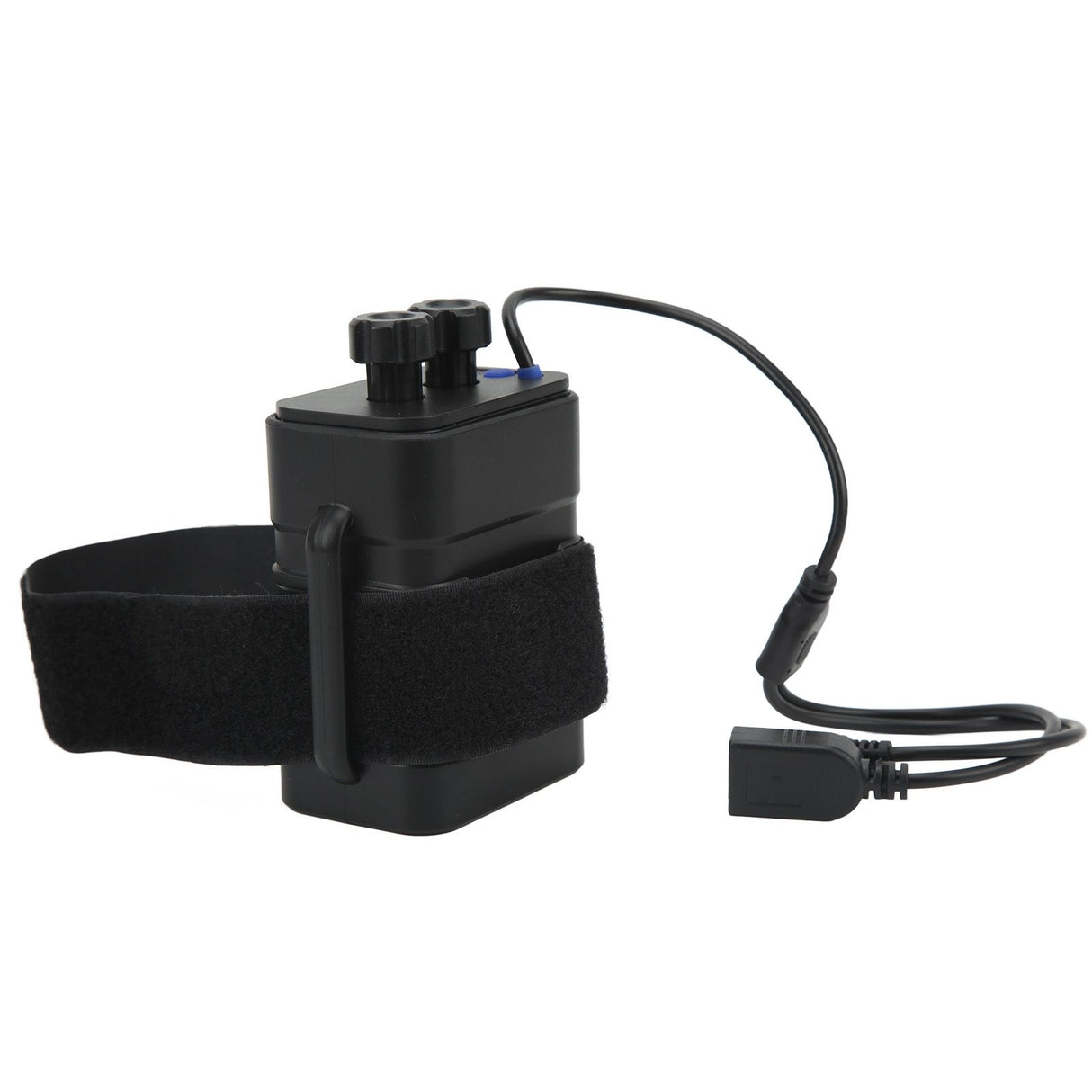 Battery Charge Case Box ABS Waterproof 8.4V for 6pcs 18650 Lithium Batteries USB DC Two Ports with Cable for Outdoor Traveling Camping