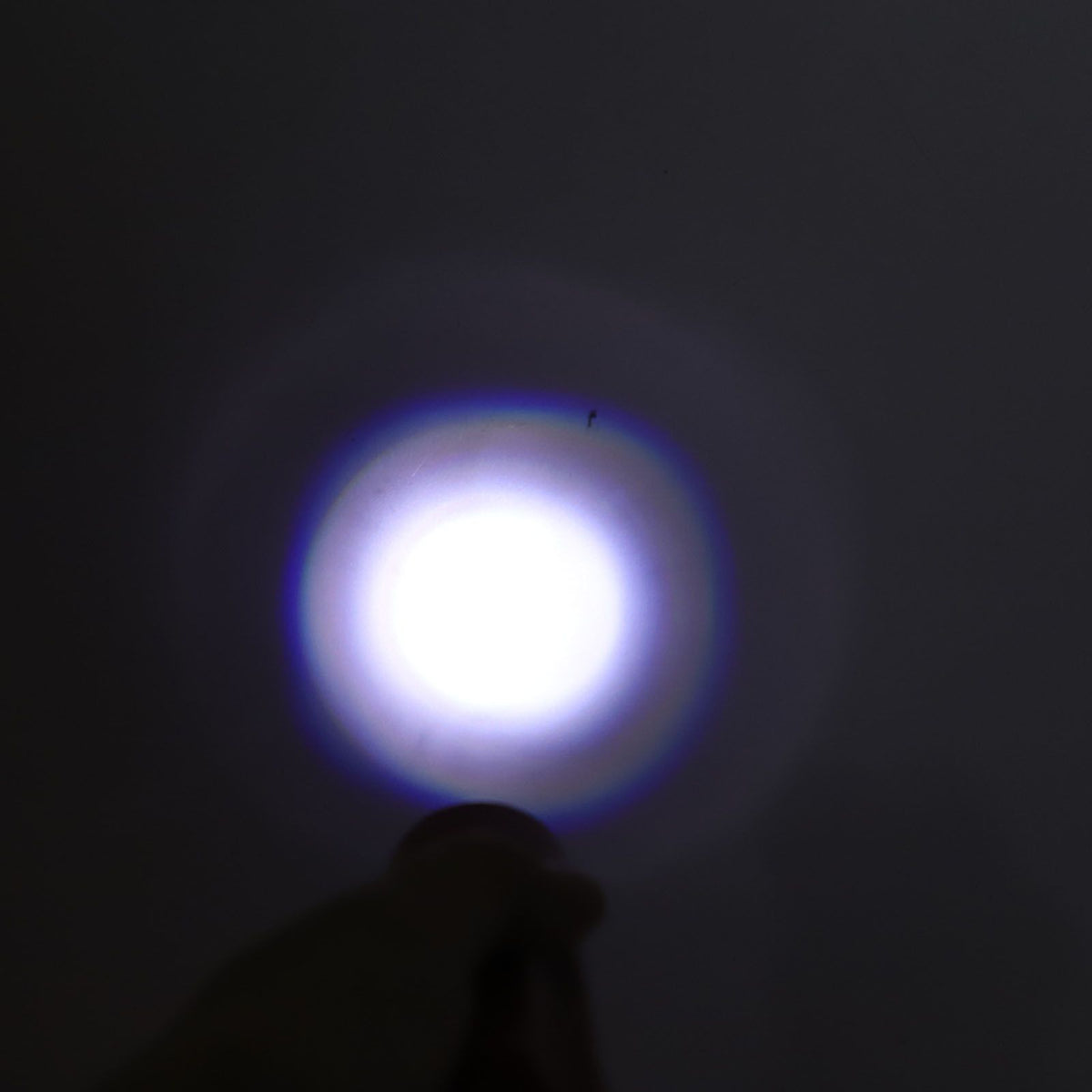 LED Flashlight Wall Mounted High Brightness Battery Powered Small Emergency Flashlight for Hotel Home Red