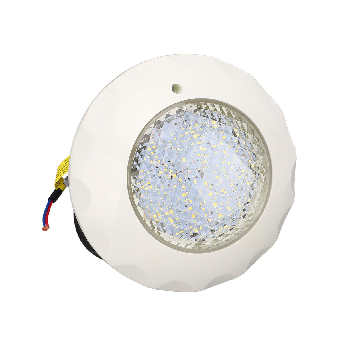 LED Pool Light IP68 Waterproof Underwater Pool Lamp with Wall Mounting Plate AC 12V 15W