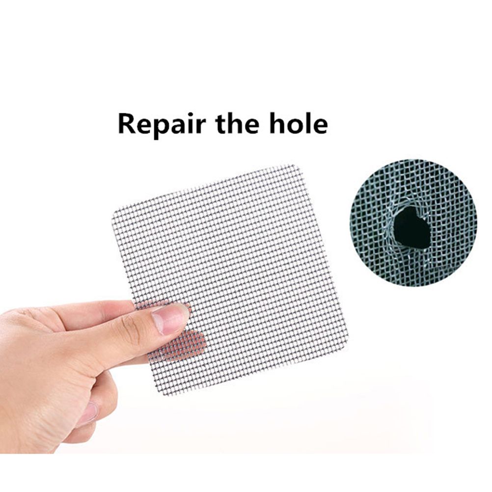 Screen Door Repair Stickers Home Curtains Fill Hole Network Window Screens Anti Mosquito Repair Tablets Mosquito Net
