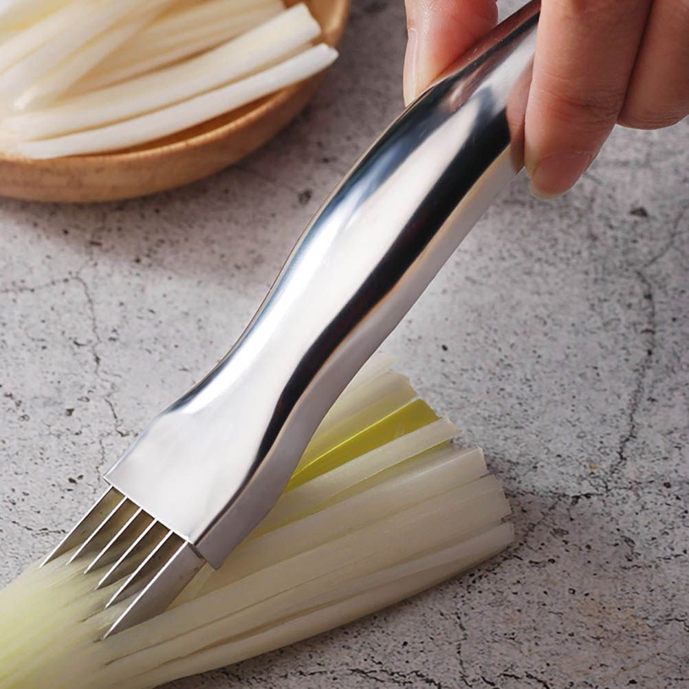 Kitchen Shred Silk Knife Manual Food Chopper Stainless Steel Onion Grater
