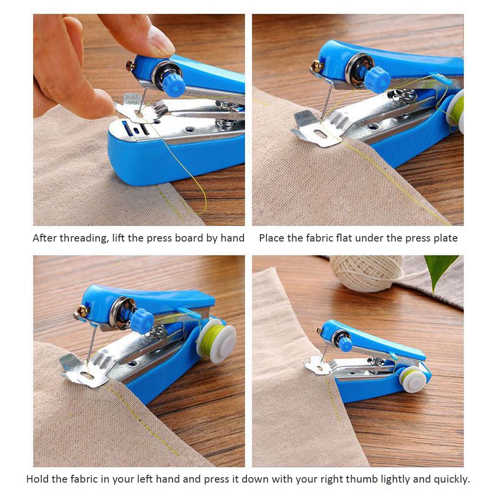 Random Color Mini Sewing Machine Portable Handmade Sewing Machine