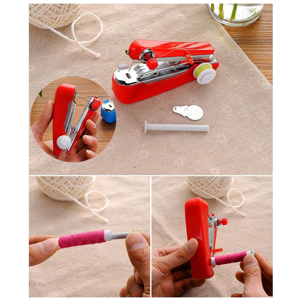 Random Color Mini Sewing Machine Portable Handmade Sewing Machine