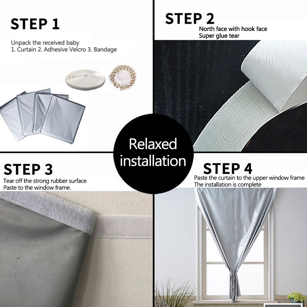 Light Block Shade Cloth Sunscreen Curtain Fabric Waterproof UV Blackout Curtains