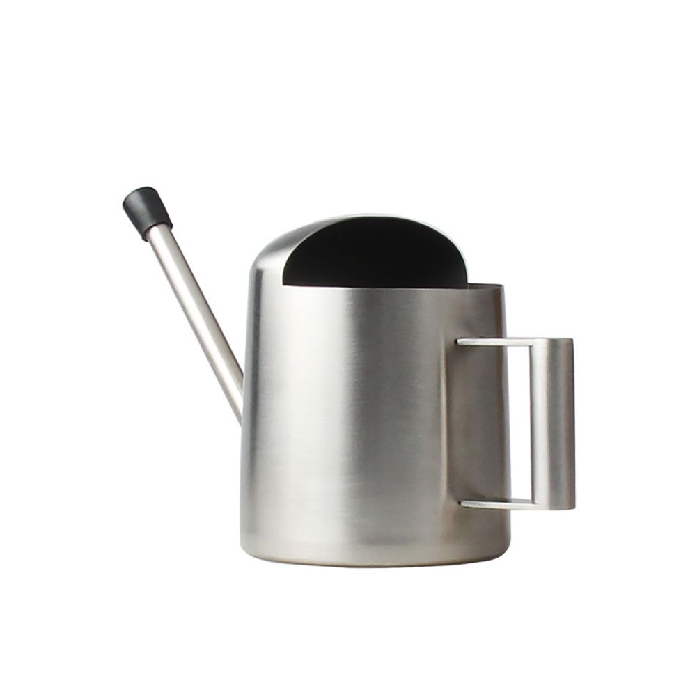 300ml Stainless Steel Watering Kettle with Semi Open Top Indoor Watering Pot