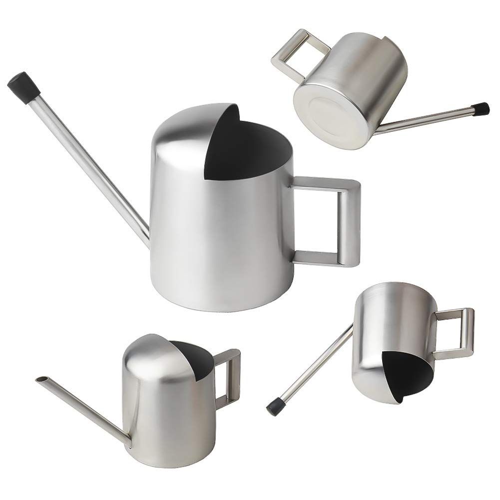 300ml Stainless Steel Watering Kettle with Semi Open Top Indoor Watering Pot