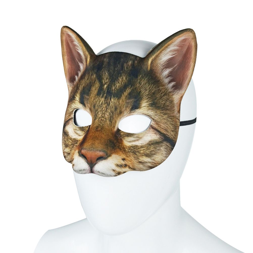 Halloween Carnival Cat Mask Masquerade Party Dance Required Cosplay Costume Mask for Halloween Party Hockey Festival