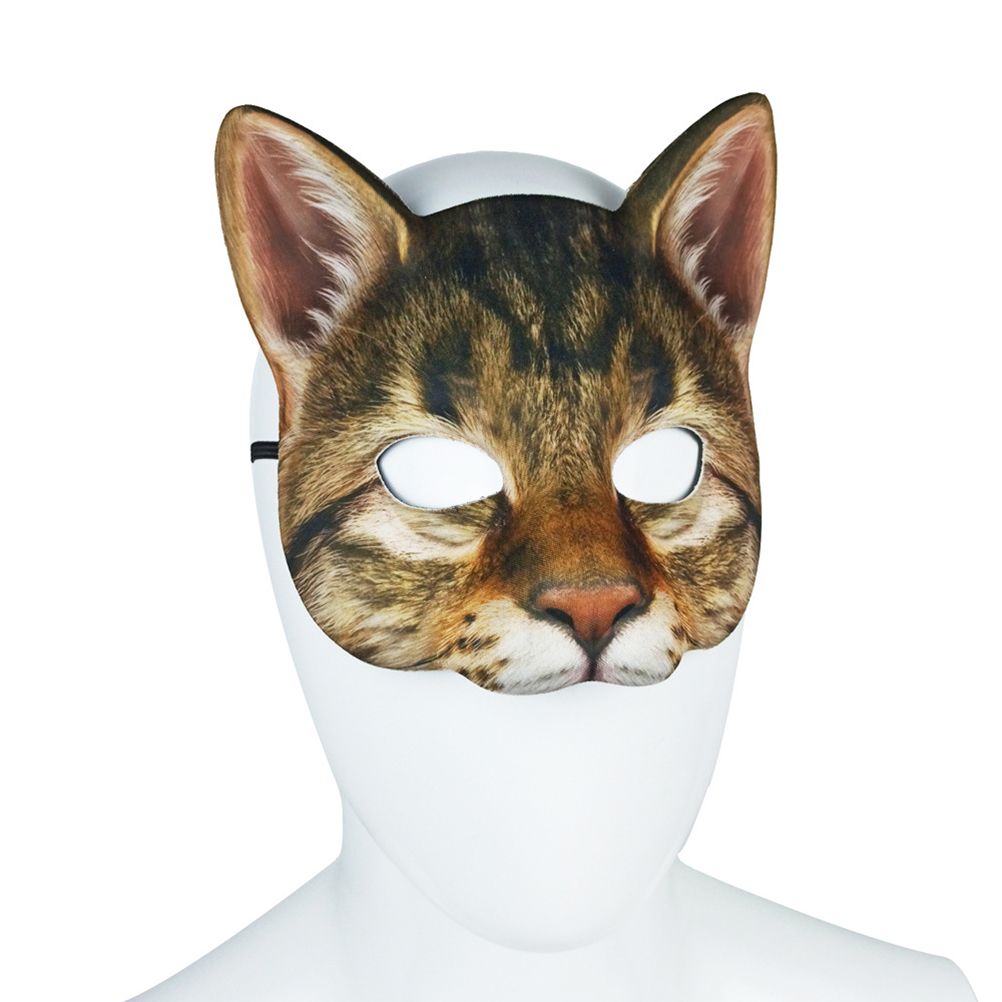 Halloween Carnival Cat Mask Masquerade Party Dance Required Cosplay Costume Mask for Halloween Party Hockey Festival
