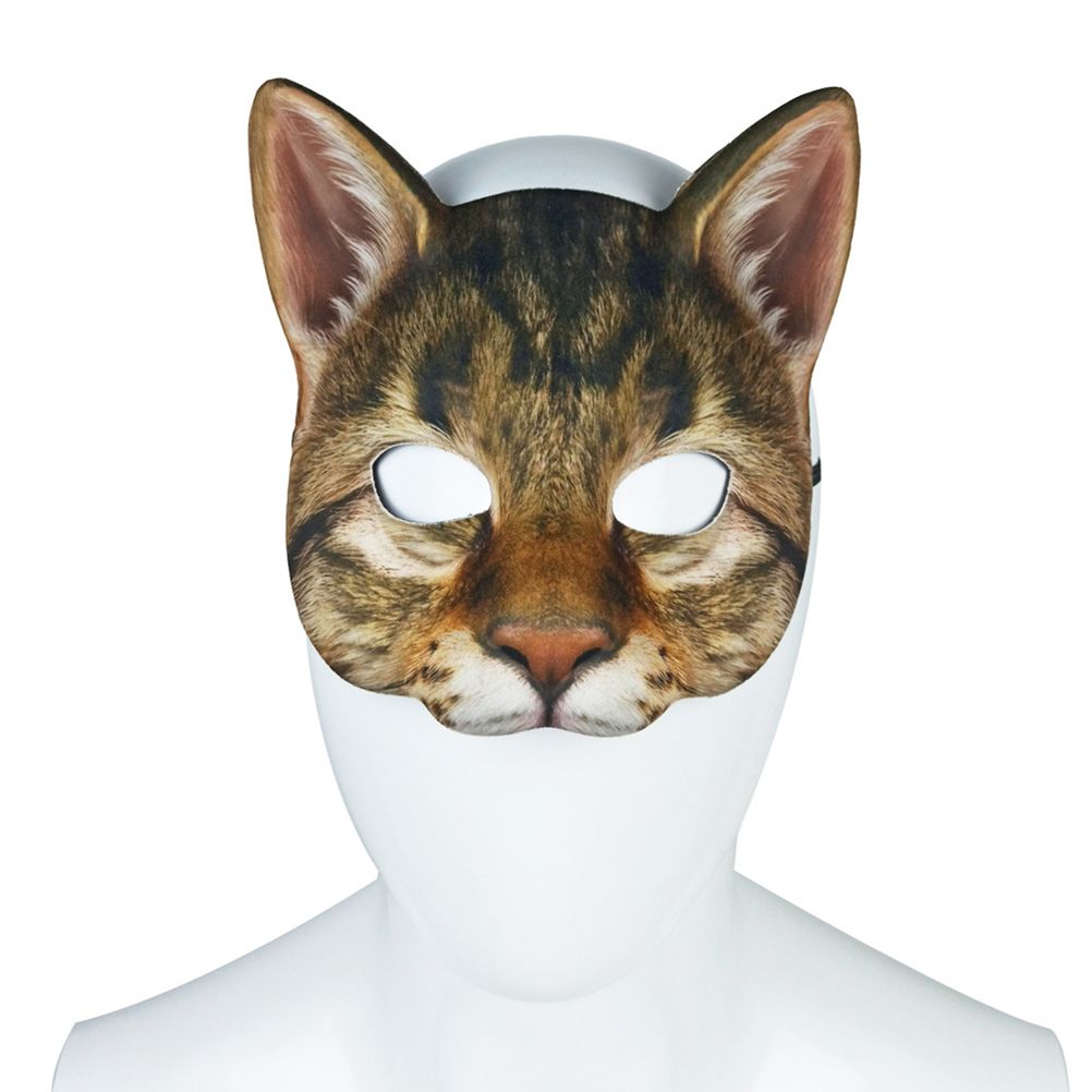 Halloween Carnival Cat Mask Masquerade Party Dance Required Cosplay Costume Mask for Halloween Party Hockey Festival
