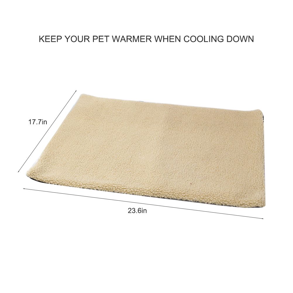 Pet Blanket Self Heating Blanket for Cats Dogs Heating Mat Warm Cozy Pet Blanket Bed Mat