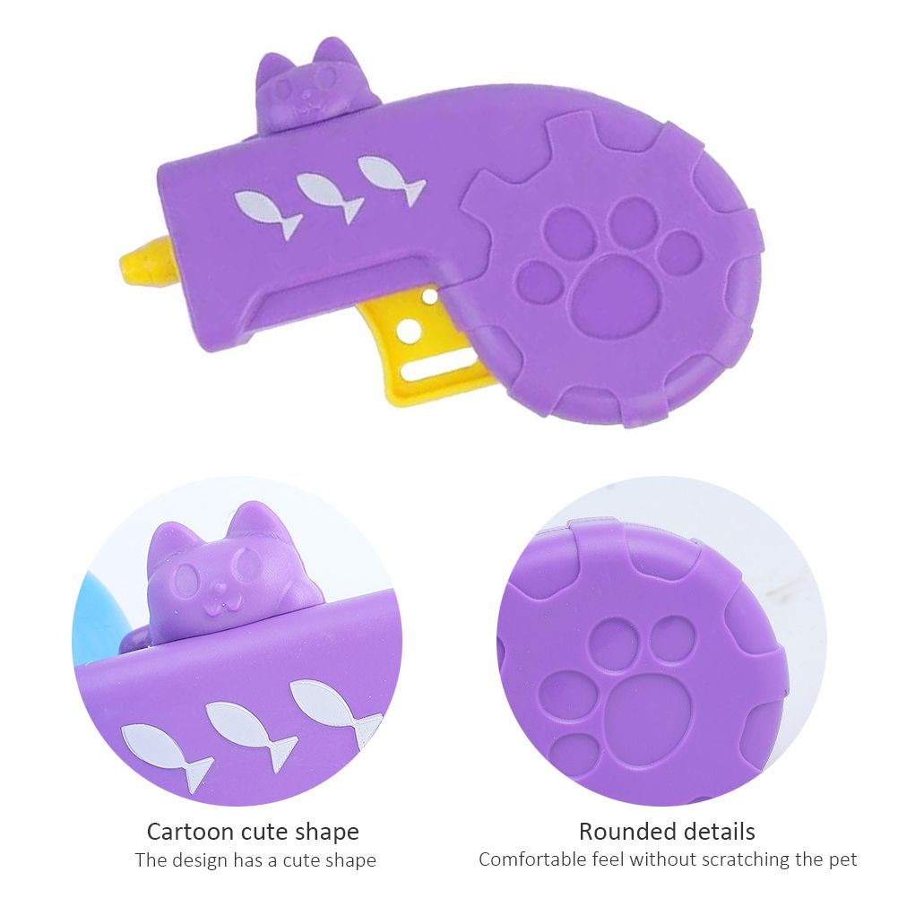 Colorful Flying Saucer Cat Toy Cat Tracks Down Toy Set Flying Disc Toy for Pet