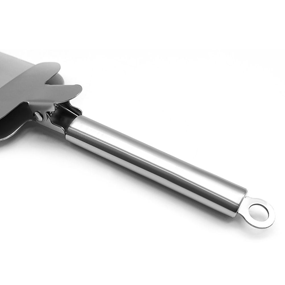 3 in 1 Pizza Cutter Wheel Serrated Edge Serving Spatula with Clip Stainless Steel Pizza Cutter Pizza Grater
