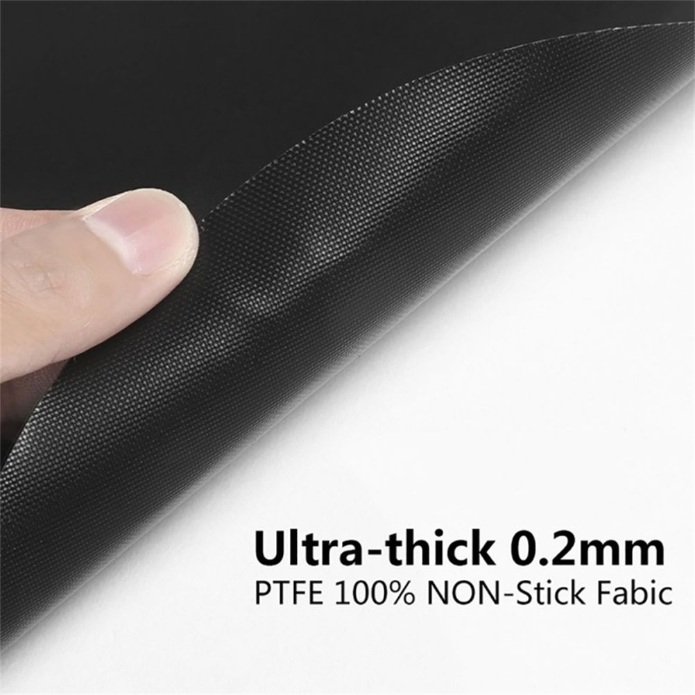 2 PCS Reusable Non Stick 40cm Round Barbecue Grill Matte Baking Mat