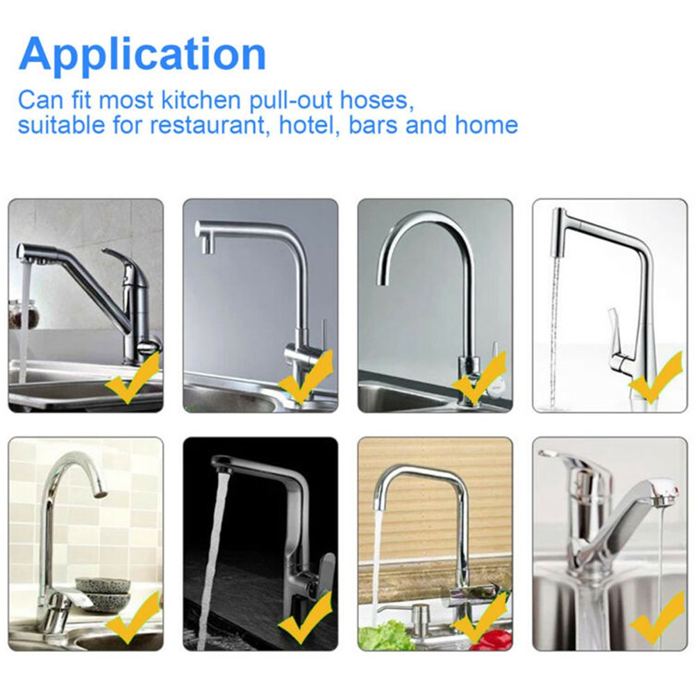 Kitchen Sink Pull Down Faucet Sprayer Pull Out Spray Head Replacement Head