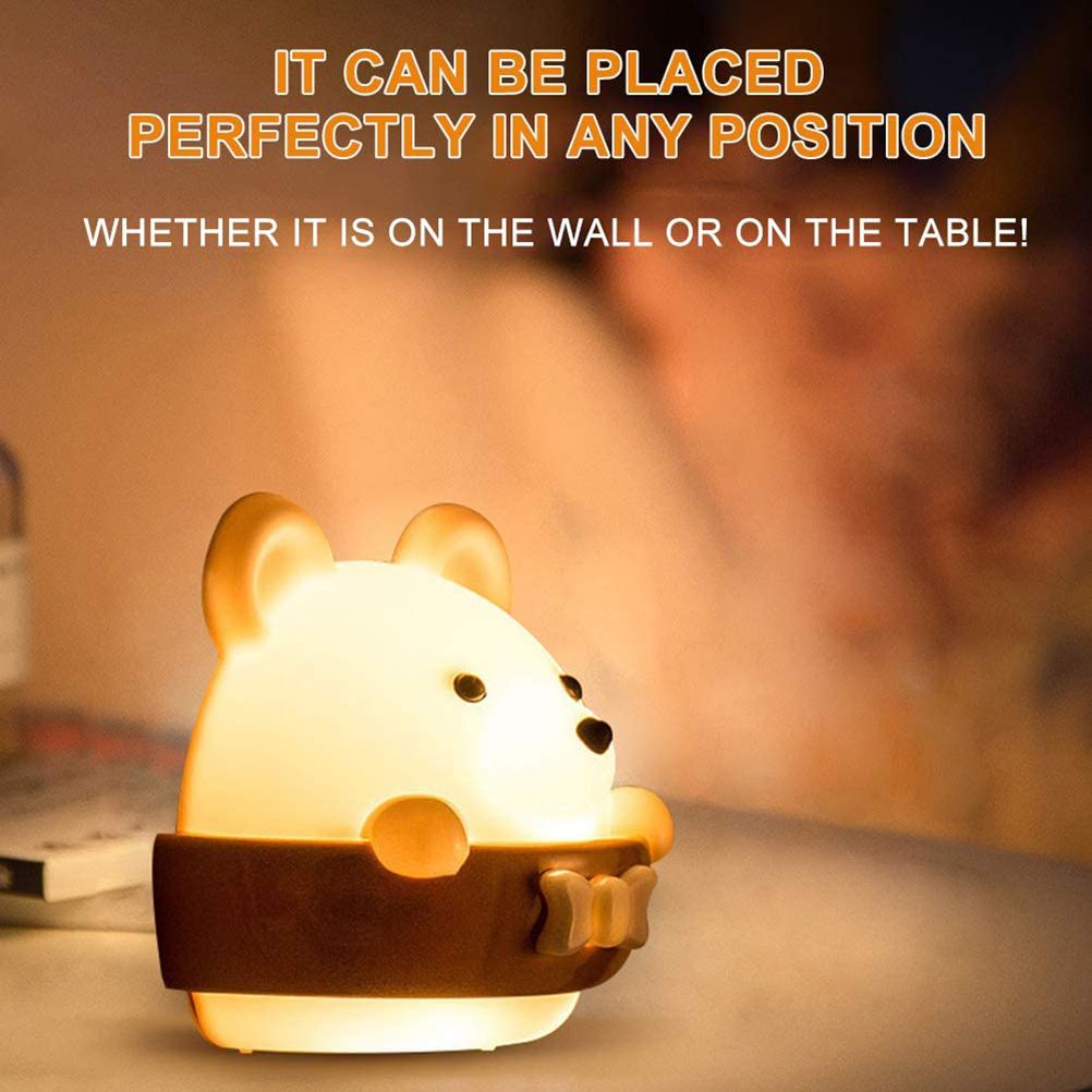 Punch Free LED Night Light Remote Control Night Light Eye Protection Kids Night Light for Bedroom