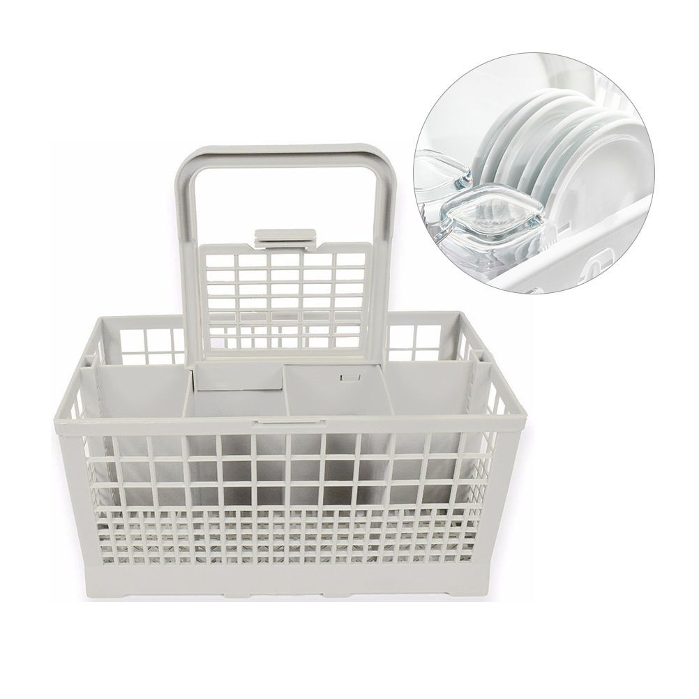Cutlery Basket for Dishwashers Universal Cutlery Basket Multiple Compartments Cutlery Organizer